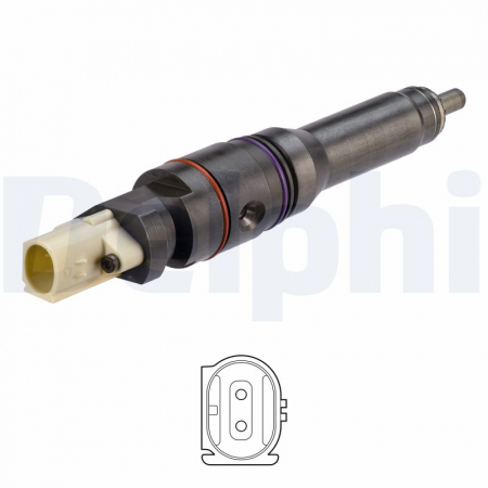 Injector potrivit DAF MX13 EURO 6; MY17 potrivit DAF CF, XF 106 MX-13303-MX-13390 dupa 2012 [1]