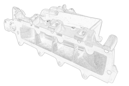 Intercooler - Intercooler (colector de admisie) potrivit AUDI A1, A3, Q2, Q3; SEAT ALHAMBRA, ATECA, LEON, LEON SC, LEON ST, TARRACO, TOLEDO IV; SKODA KAROQ, KODIAQ I, OCTAVIA III, RAPID 1.6D/2.0D 05.09-