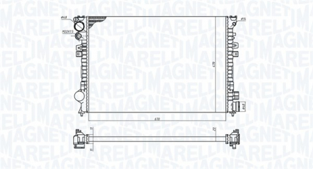 Intercooler FIAT ULYSSE 2.0 06.94-08.02 [0]