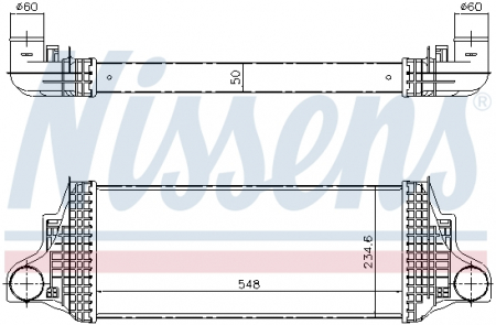 Intercooler MERCEDES GL (X164), M (W164), R (W251, V251) 3.0D intre 2005-2014