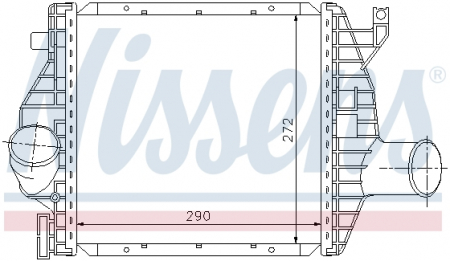 Piese Auto - Intercooler MERCEDES V (638/2), VITO (638) 2.3D intre 1996-2003