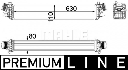 Piese Auto - Intercooler potrivit ALFA ROMEO GIULIETTA 1.8 04.10-10.18