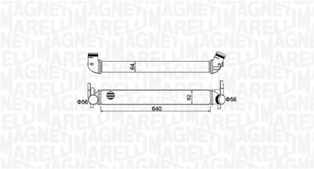 Intercooler potrivit AUDI A1; SEAT IBIZA IV, IBIZA IV SC, IBIZA IV ST, TOLEDO IV; SKODA FABIA II, RAPID, ROOMSTER, ROOMSTER PRAKTIK; VW POLO V 1.2D-1.9D 03.08-12.19 [1]