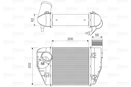 Intercooler potrivit AUDI A6 C6 2.0/2.0D 07.04-08.11 [1]