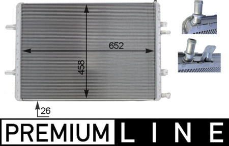 Intercooler - Intercooler potrivit AUDI A8 D4 4.0 04.12-01.18