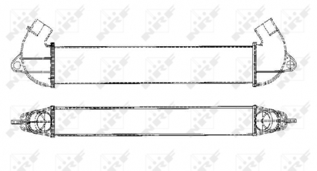 Intercooler potrivit FIAT DOBLO, DOBLO/MINIVAN 1.3D/1.9D 03.01- [4]