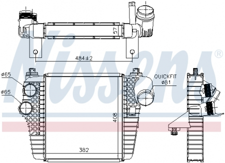 Intercooler - Intercooler potrivit FORD USA F-150 3.5 dupa 2010