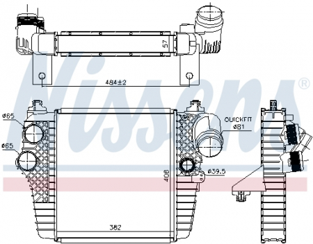 Intercooler - Intercooler potrivit FORD USA F-150 3.5 dupa 2010