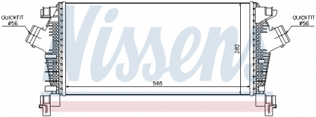 Intercooler potrivit OPEL ASTRA J, ASTRA J GTC, CASCADA 1.3D-1.7D 09.09- [2]