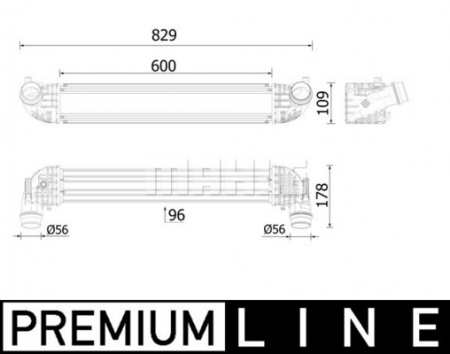 Piese Auto - Intercooler potrivit OPEL ASTRA K 1.6D 06.15-