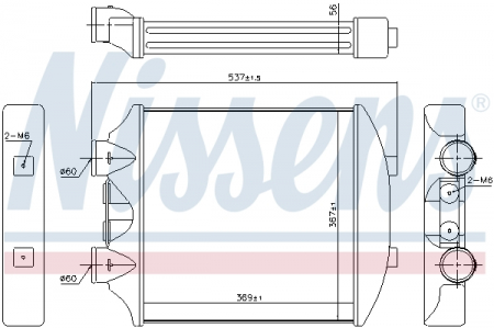 Intercooler - Intercooler potrivit SEAT IBIZA III 1.8/1.9D 2004-2008