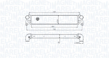 Intercooler potrivit SUZUKI SX4 1.9D/2.0D 06.06- [0]