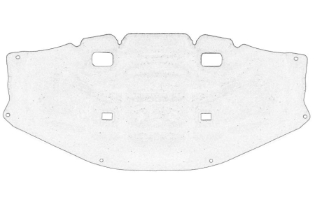 Compartiment motor - Izolare capota motor potrivit DACIA DUSTER I HS 2010-2013