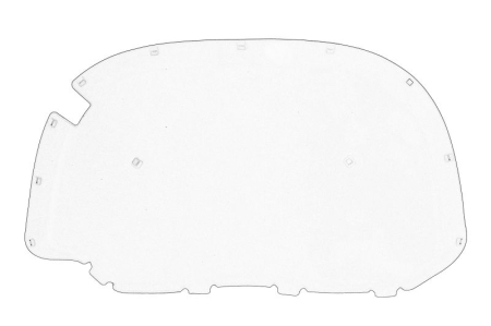 Compartiment motor - Izolare capota motor potrivit SKODA SUPERB II 2008-2015