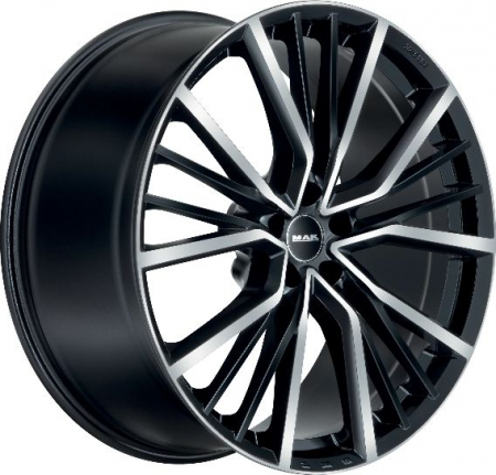 Anvelope si Jante - Janta aluminiu 10.0x22, 5x112, CH 66,45, ET: 32 model MAK Union Black Mirror