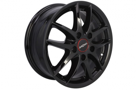 Anvelope si Jante - Janta aluminiu 6,5x15, 5x114,3, 82, ET: 45; MANDY, Negru Lucios