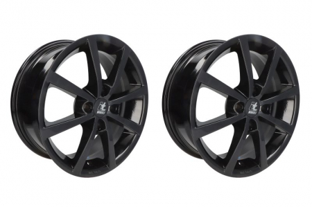 Anvelope si Jante - Janta aluminiu 6,5x16, 4x108, CH 65,1, ET: 32 model ITWHEELS Alisia, Negru Lucios