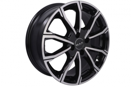 Anvelope si Jante - Janta aluminiu 6,5x16, 4x98, CH 58,1, ET: 35; Janta MAK DaVinci Black Mirror