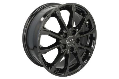 Anvelope si Jante - Janta aluminiu 6,5x16, 5x108, 63,4, ET: 45; DaVinci, Negru Lucios
