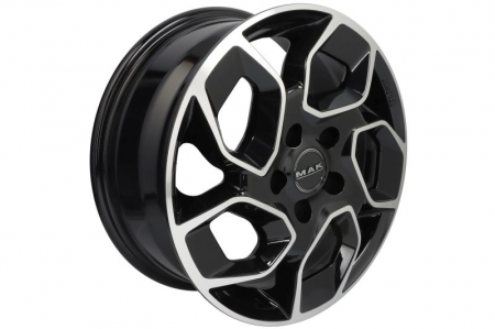 Anvelope si Jante - Janta aluminiu 6,5x16, 5x112, 76, ET: 50; EXPRESS Black Mirror