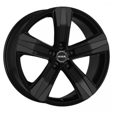 Anvelope si Jante - Janta aluminiu 6,5x16, 5x114,3, CH 66,1, ET: 45; potrivit FIAT TALENTO; NISSAN NV300; OPEL VIVARO B; RENAULT TRAFIC III 05.14- MAK Stone5, Negru Lucios