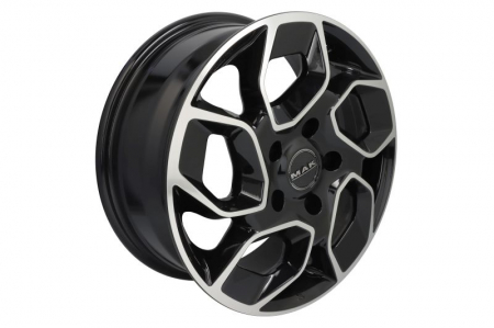 Anvelope - Janta aluminiu 6,5x16, 5x120, 65,1, ET: 50; EXPRESS Black Mirror