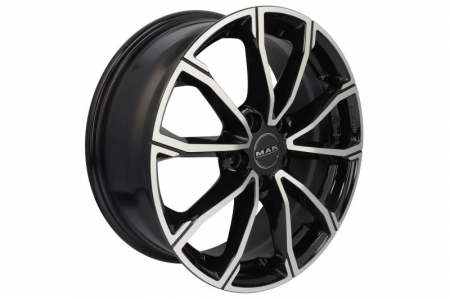 Anvelope si Jante - Janta aluminiu 6,5x17, 5x112, 66,6, ET: 45,5; DaVinci Black Mirror