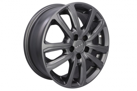 Anvelope si Jante - Janta aluminiu 6x15, 5x98, CH 58,1, ET: 38; potrivit ALFA ROMEO 147, 156, 164, GT; FIAT 500L, DOBLO, DOBLO CARGO, TIPO 06.87- MAK Magma TITAN MAT
