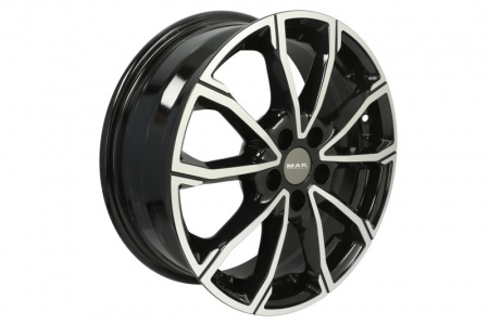 Anvelope si Jante - Janta aluminiu 6x16, 5x100, 57,1, ET: 35; DaVinci Black Mirror