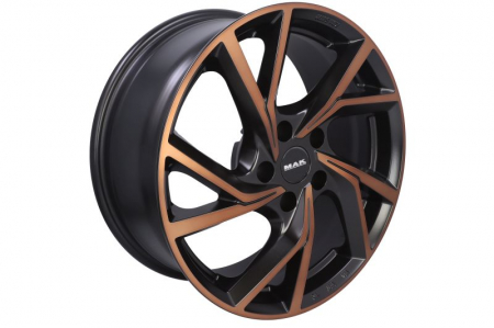 Anvelope si Jante - Janta aluminiu 7,5x17, 5x112, 57,1, ET: 40; KASSEL negru/bronz