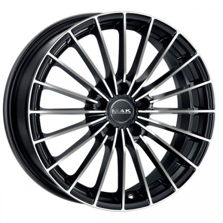 Anvelope si Jante - Janta aluminiu 7,5x17, 5x112, CH 76, ET: 47; potrivit MERCEDES A (V177), A (W168), A (W169), A (W176), A (W177) 01.75- MAK Volare+ Black Mirror
