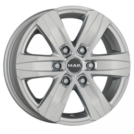 Anvelope si Jante - Janta aluminiu 7,5x17, 6x139,7, CH 112, ET: 30; potrivit NISSAN MAXIMA VI; TOYOTA HIACE V, HILUX, HILUX VII, HILUX VIII 09.02- MAK Stone6 W Argintiu