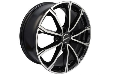 Anvelope si Jante - Janta aluminiu 7,5x18, 5x112, 57,1, ET: 50; DaVinci Black Mirror