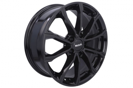 Janta aluminiu 7x17, 5x112, CH 57,1, ET: 45 model MAK DaVinci, Negru Lucios Anvelope si Jante - Janta aluminiu 7x17, 5x112, CH 57,1, ET: 45 model MAK DaVinci, Negru Lucios