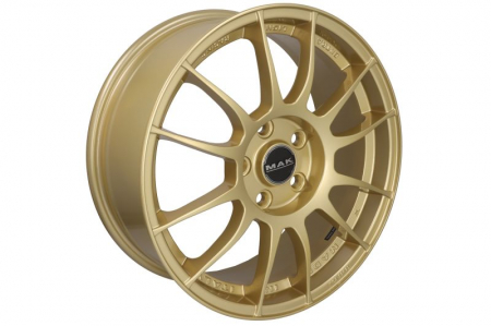 Anvelope - Janta aluminiu 7x17, 5x114,3, 76, ET: 45; Xlr auriu