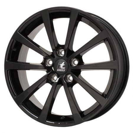 Anvelope si Jante - Janta aluminiu 7x17, 5x120, CH 72,6, ET: 35 model ITWHEELS Alice, Negru Lucios