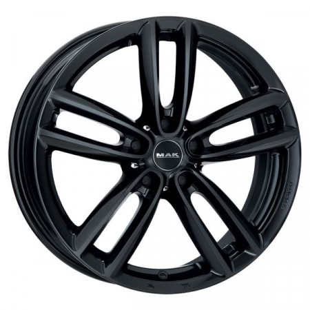 Janta aluminiu 7x17, 5x120, CH 72,6, ET: 50; potrivit MINI (R56), COUNTRYMAN (F60), COUNTRYMAN (R60), PACEMAN (R61) 03.10- MAK Oxford, Negru Lucios