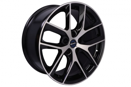 Anvelope - Janta aluminiu 8,5x18, 5x114,3, 64,1, ET: 40; VOLTAGE Black Mirror