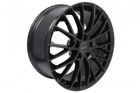 Anvelope - Janta aluminiu 8,5x19, 5x112, CH 66,6, ET: 27; potrivit IVECO DAILY II, DAILY III; MERCEDES B SPORTS TOURER (W246 08.73- MAK Speciale, Negru Lucios