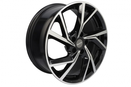 Anvelope si Jante - Janta aluminiu 8x18, 5x112, 57,1, ET: 40; KASSEL Black Mirror