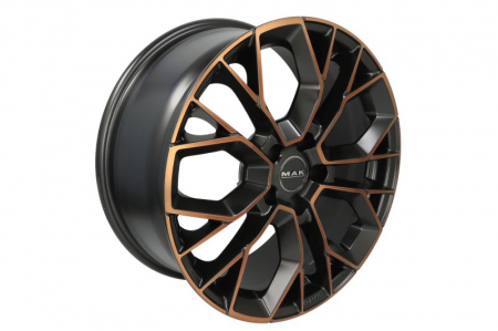 Anvelope si Jante - Janta aluminiu 8x18, 5x112, 76, ET: 39; STILO negru/bronz