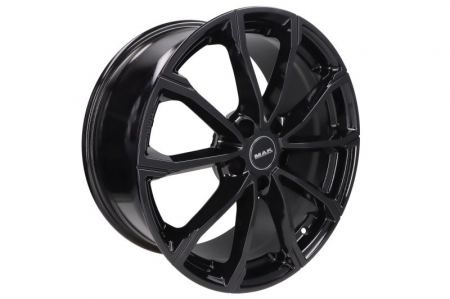 Anvelope si Jante - Janta aluminiu 8x18, 5x112, CH 66,45, ET: 40 model MAK DaVinci, Negru Lucios