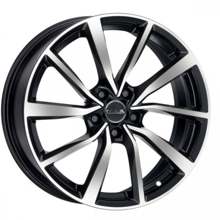 Anvelope si Jante - Janta aluminiu 8x18, 5x114,3, CH 76, ET: 40; potrivit MERCEDES A (V177), A (W168), A (W169), A (W176), A (W177) 01.75- MAK Panorama Black Mirror