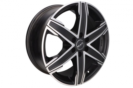 Anvelope si Jante - Janta aluminiu 8x18, 6x114,3, CH 66,1, ET: 45; potrivit MERCEDES X (470); NISSAN NAVARA NP300; RENAULT ALASKAN 07.14- MAK King6 Black ice