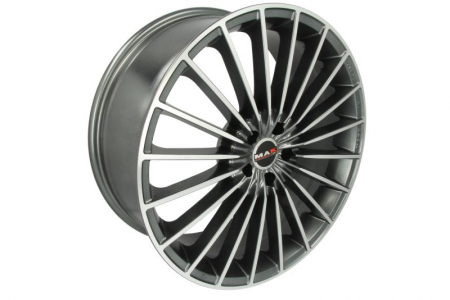 Anvelope si Jante - Janta aluminiu 8x19, 5x100, CH 72, ET: 35 model MAK Volare cu emblema metalica
