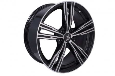 Janta aluminiu 8x19, 5x108, CH 63,4, ET: 48 model ITWHEELS Amos, Negru Lucios Anvelope - Janta aluminiu 8x19, 5x108, CH 63,4, ET: 48 model ITWHEELS Amos, Negru Lucios