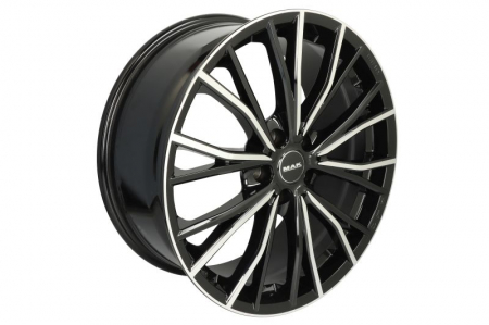 Anvelope si Jante - Janta aluminiu 8x19, 5x112, 66,6, ET: 48; Mark Black Mirror