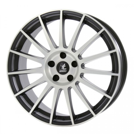 Janta aluminiu 8x19, 5x114,3, CH 74,1, ET: 38 model ITWHEELS Sofia Negru mat lustruit Anvelope - Janta aluminiu 8x19, 5x114,3, CH 74,1, ET: 38 model ITWHEELS Sofia Negru mat lustruit