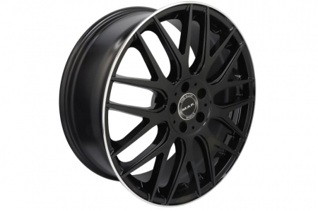 Anvelope - Janta aluminiu 8x20, 5x112, 66,6, ET: 30; ARROW, Negru Lucios 