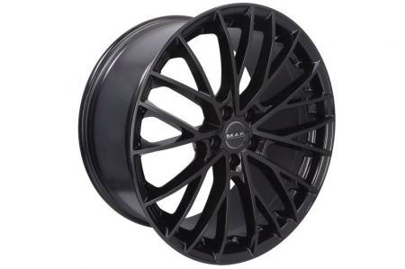 Janta aluminiu 9,5x20, 5x112, CH 66,6, ET: 41; potrivit MERCEDES E (A238), E (C238), E T-MODEL (S211) 01.86- MAK Speciale-D, Negru Lucios